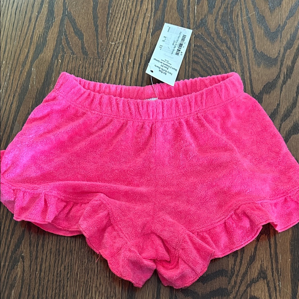 Pink Ruffle Kids Shorts